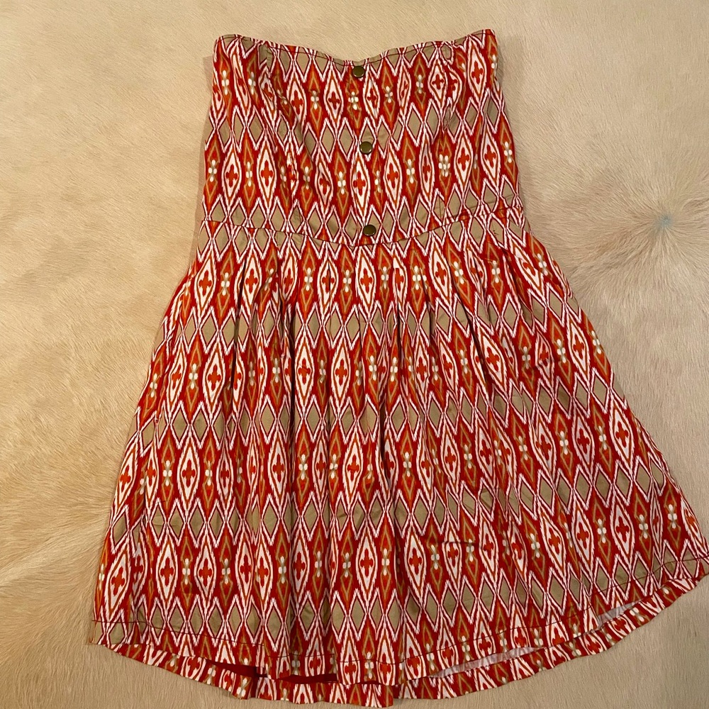 Strapless Mini Dress